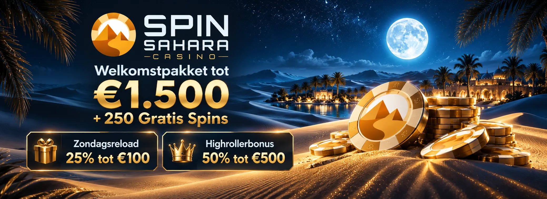 €1.500 + 250 gratis spins